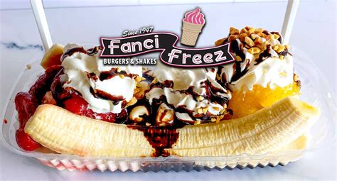 Fanci freez - Fanci Freez also has a selection of burgers and fries that are sure to delight any foodie. Made with fresh, high-quality ingredients, each burger is cooked to perfection and served up with a side of crispy, golden-brown fries. And with options like the classic cheeseburger or the spicy jalapeno burger, there is a burger to suit every craving.